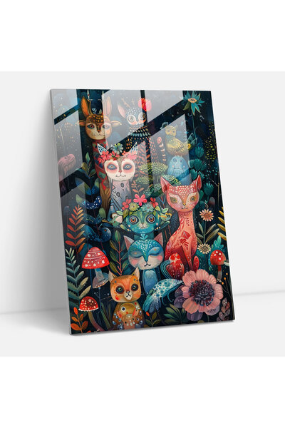 Popcas Frida Kahlo Style Glass Print, Frida Kahlo Works, Frida Kahlo Style, G...