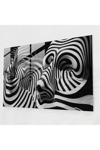 Popcas Fauvism Glass Art Wall Decoration - Fauvism, Glass Art, Glass Print, W...