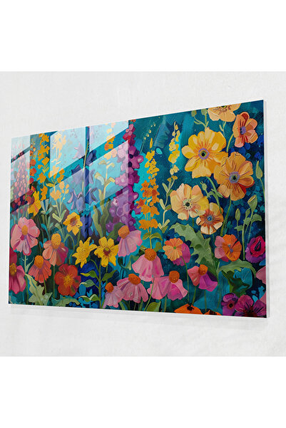 Popcas Post, Impressionism Garden Glass Wall Art, Impressionism, Glass Art, H...