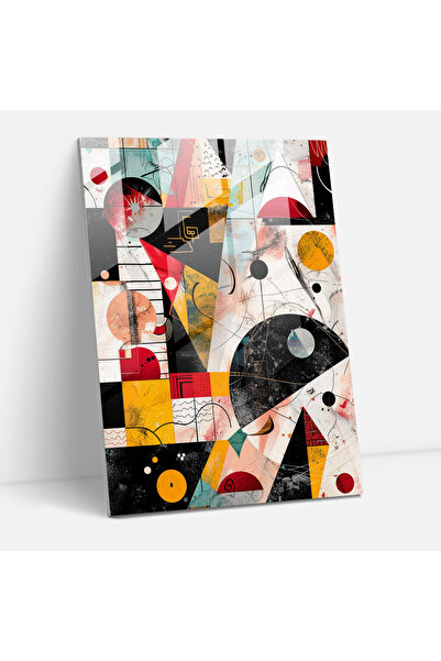 Popcas ديكور المنزل الفني على الحائط الزجاجي من Dadaism، Dadaism، فن الحائط ا...