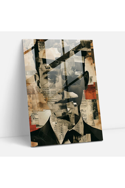 Popcas ديكور المنزل الفني على الحائط الزجاجي من Dadaism - Dadaism، فن الحائط ...
