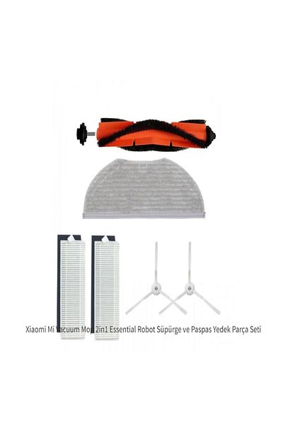 Ozemtek Xiaomi Mi Vacuum Mop - 2 in 1 Essential Robot, 6 Piece Vacuum Cleaner Accessory Set