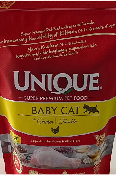 Unique Baby Cat Tavuklu 500 Gr.