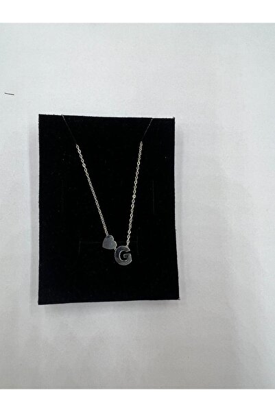 Meyra Accessories قلادة فضية من الفولاذ المقاوم للصدأ غير قابلة للتشوه - تفاصيل أنيقة، هدية، قلب