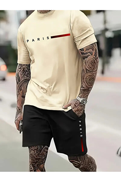 FULL TOLERANCE Set pantaloni scurți cu model Pariss