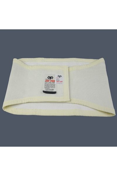 SAFYÜN Corset ortopedic cu velcro din lână pură, 100% angora