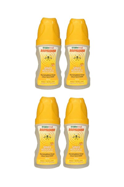 Esemmat Bodyguard Sinek Kovucu Losyon 8 Saat Etkili 100 Ml X4 Adet