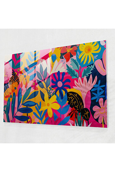 Popcas Henri Matisse Glass Print Flower Patterns, Henri Matisse, Wall Decorat...