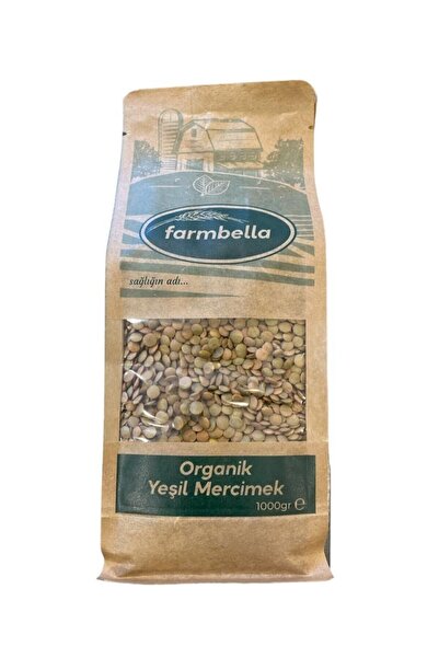 Organik Yeşil Mercimek 1000 gr