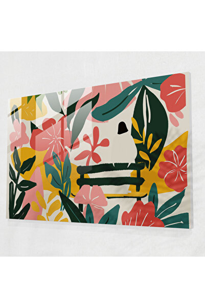 Popcas Henri Matisse Glass Print Wall Decoration, Henri Matisse, Fun Composit...