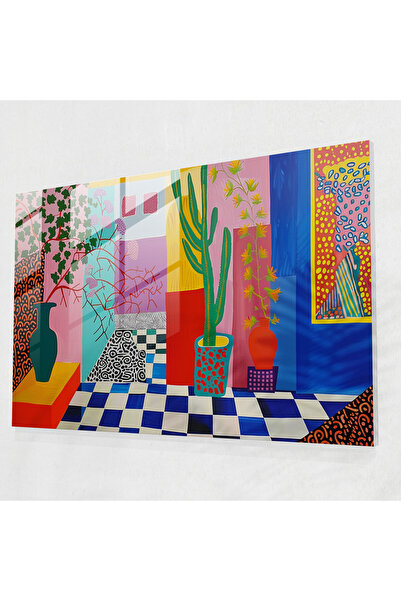 Popcas Henri Matisse Glass Print Geometric Patterns, Henri Matisse, Glass Print