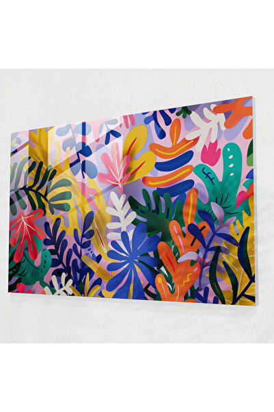 Popcas Whimsical Henri Matisse Glass Print, Henri Matisse, Glass Wall Art