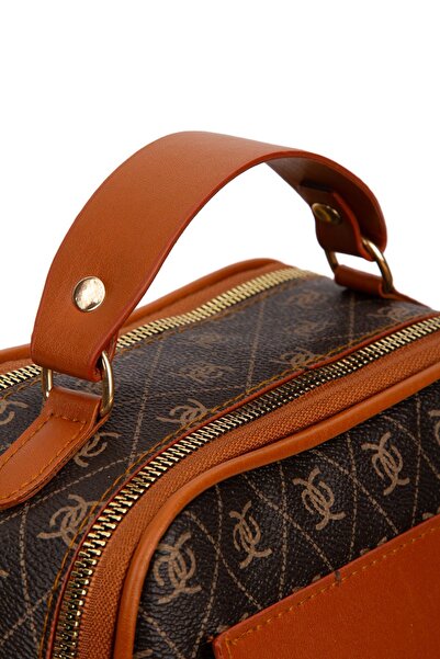 Linatigers Women's Patterned Cross Strap Hand and Shoulder Bag