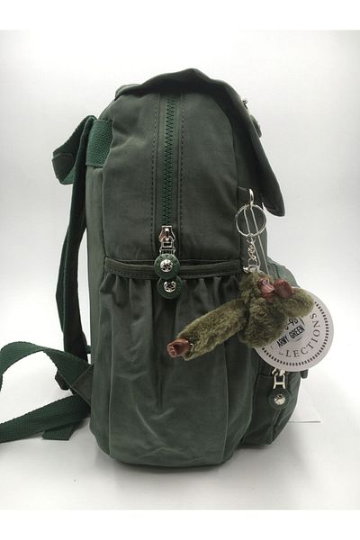 571 Collections Çanta Ultra Light Green Khaki Backpack - Multi-Pocket and Waterproof (Teen, Sports, Notebook)