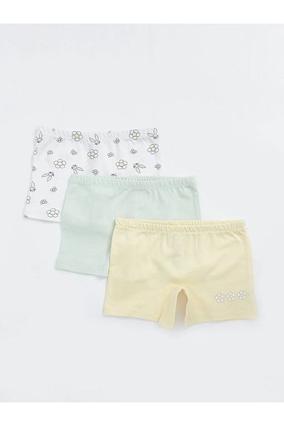 LC Waikiki LCW Kids Set of 3 Printed Girls' Boxers