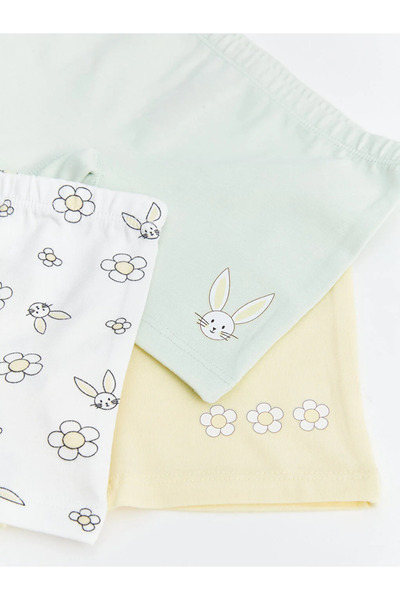 LC Waikiki LCW Kids Set of 3 Printed Girls' Boxers