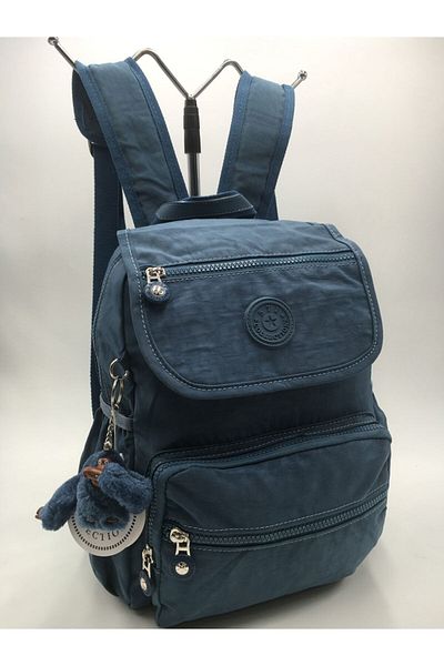 571 Collections Çanta Rucsac albastru ultra ușor și rezistent la apă - buzunare multiple (adolescent, sport, notebook)