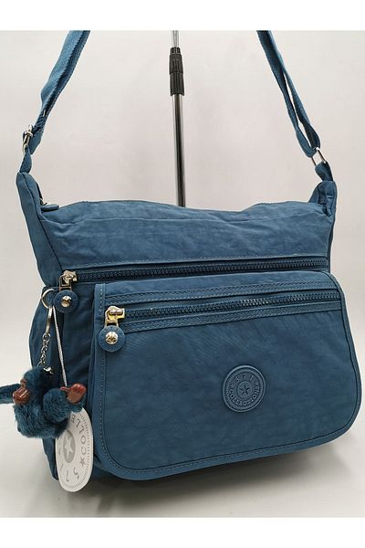 571 Collections Çanta Geantă de umăr pentru femei Blue Cross Strap
