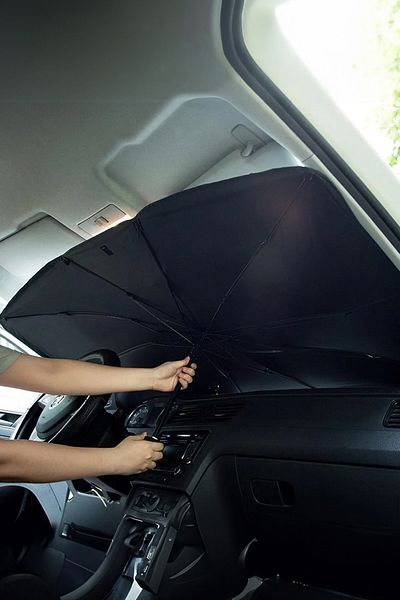 C9 140x79 Cm Foldable Sunshade for All Cars - Windshield Shade Umbrella