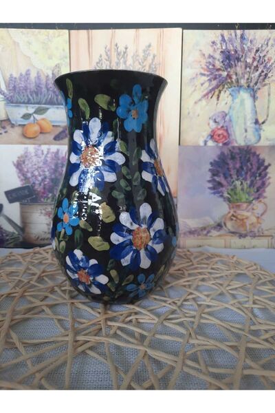 RGS ÇİNİ Πλακάκι Rgs 20 εκ. Βάζο με ανάγλυφο σχέδιο