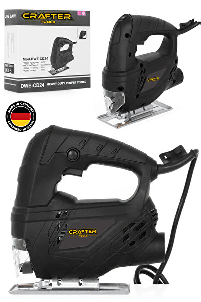 CRAFTERTOOLS Germany Bakır Sargılı Professional Devir Ayarlı Dekupaj Bıçkı Testere Makinası
