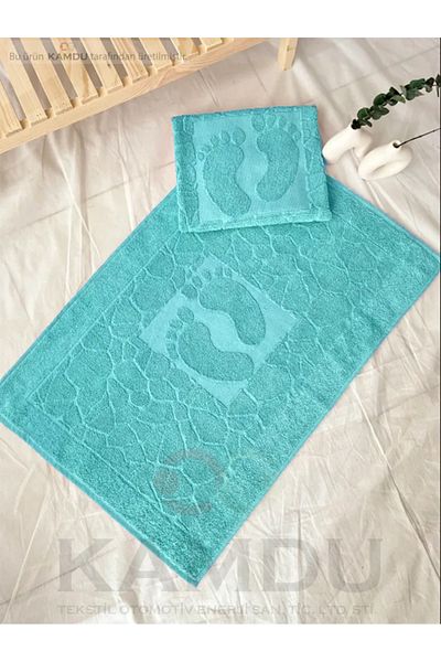 Qottox Covoraș de baie cu bază anti-alunecare de 50x70 cm - Covoraș cu absorbție rapidă a lichidului