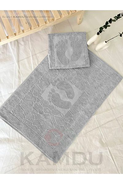 Qottox 50x70cm Αντιολισθητικό Χαλάκι Μπάνιου - Χαλάκι που απορροφά γρήγορα το υγρό