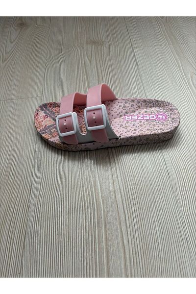 Home Beach, Pool and Street Slippers with Anatomical Sole - Adjustable Buckle