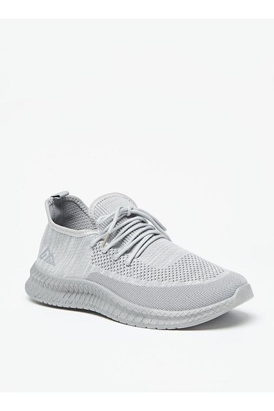 Oaklan by Shoexpress Textured Sports Shoes with Lace-Up Closure