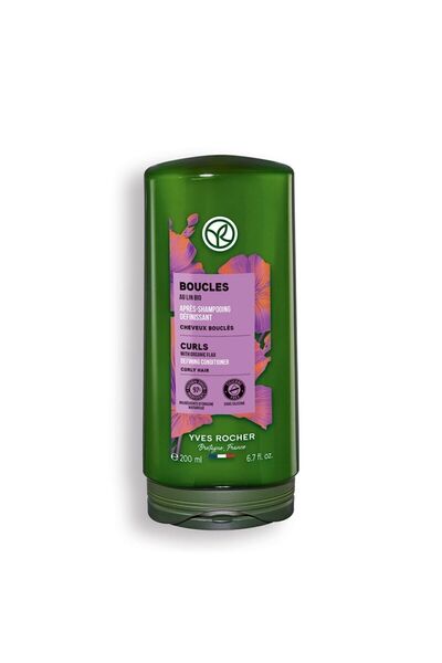 Yves Rocher Bukle Belirginleştirici Saç Kremi - Kıvırcık Ve Dalgalı Saçlar / Boucles Organik Keten Ve Agav 200
