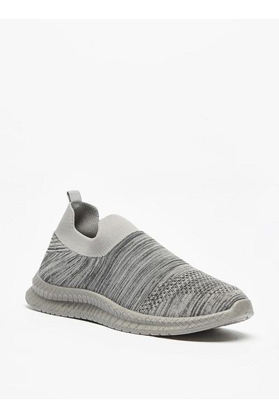 Oaklan by Shoexpress Textured Slip-On Walking Shoes