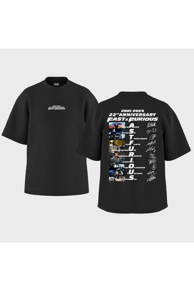 NOKAY Fast and Furious 22TH T-Shirt