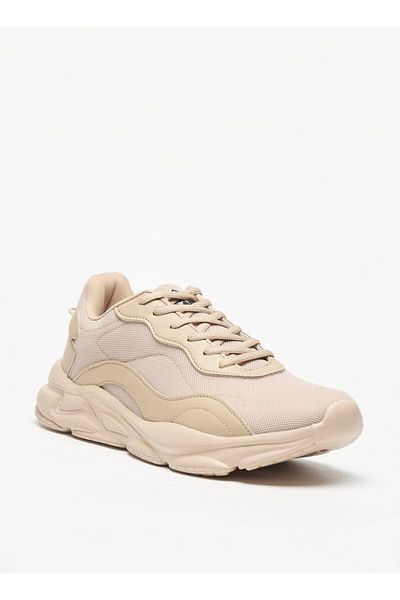 Oaklan by Shoexpress Panelled Sport Shoes with Lace-up Closure