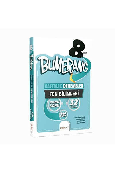 Günay Yayınları Günay Yayınları 8. Sınıf Fen Bilimleri Bumerang Konu Konu Haf...