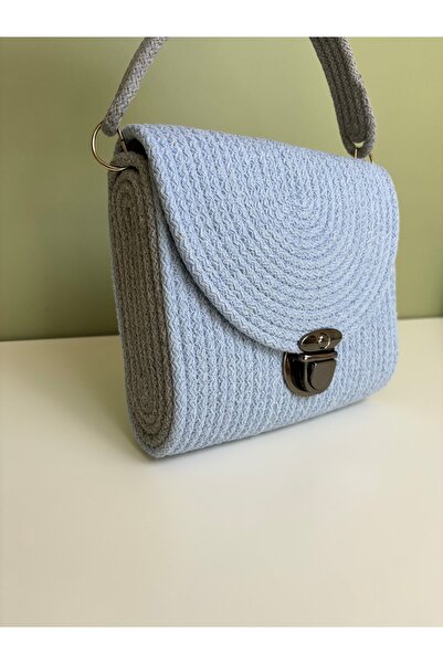 Hazen Home Geantă de mână din șnur realizată manual