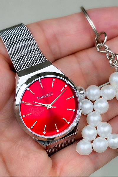 Ferrucci New Season Women's Wristwatch - Steel Cord, 3 ATM Waterproof