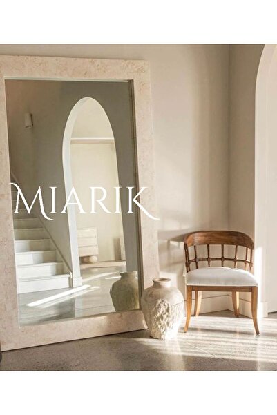 MIARIK DESIGN & DEKORASYON DOGAL MERMER BOY AYNASI