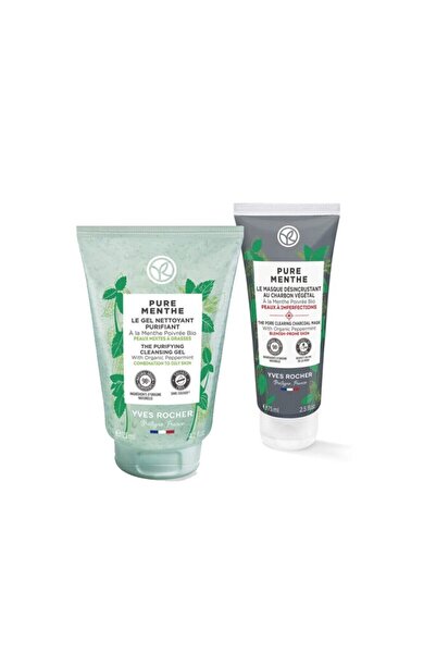 Yves Rocher Karma/Yağlı Ciltlere Özel Bakım Seti Derinlemesine arınmış bir ci...