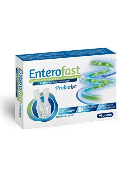 Miraderm Enterofast Probiotic 10 Flakon