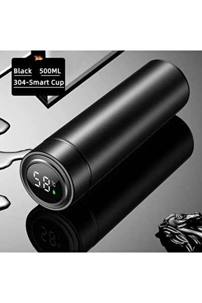 Sarego Dijital Dereceli Lcd Ekran Paslanmaz Çelik Termos Matara Suluk