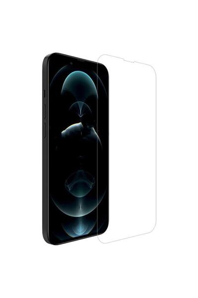 Nezih Case Apple Iphone 13 Uyumlu Cam Ekran Koruyucu Şeffaf