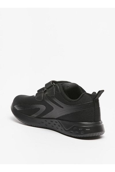 Dash Kids Textured Hook and Loop Closure Sports Shoes with Cushioning