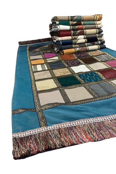 Keven Home Handmade 40 Patchwork Fabric Prayer Rug 70x110cm