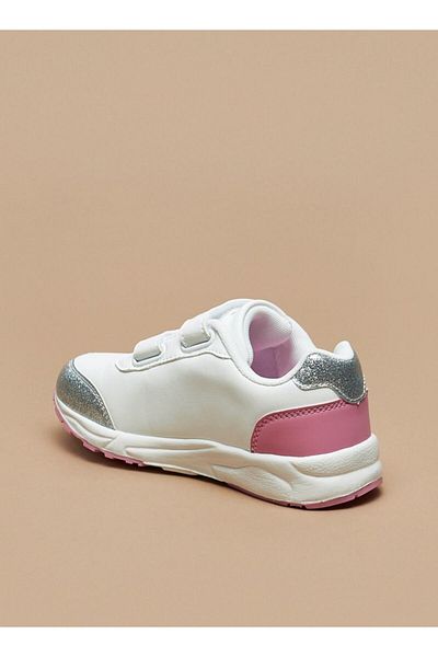 Disney Princess Print Sneakers with Hook and Loop Closure