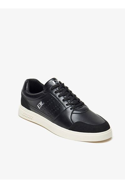 LBL by Shoexpress Men's Textured Low Ankle Lace-Up Sneakers