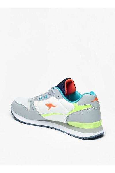 Kangaroos Men's Colourblock Lightweight Sneakers with Lace-Up Closure