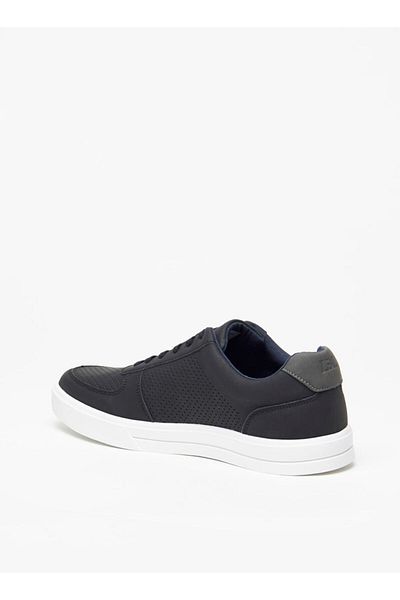 LBL by Shoexpress Men's Textured Low Ankle Lace-Up Sneakers