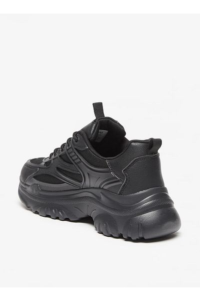 Missy Panelled Lace-Up Sneakers