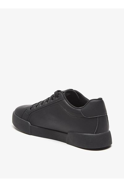 Flora Bella by Shoexpress Solid Low Ankle Sneakers with Lace-Up Closure