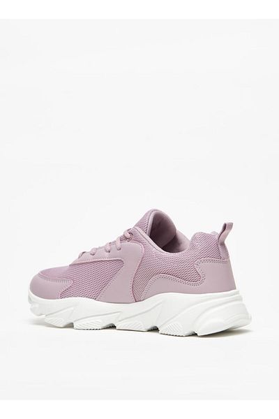Oaklan by Shoexpress Textured Sneakers with Lace-Up Closure